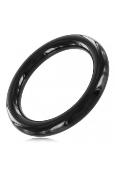 Farok-makk gyűrűk / Black Label Fekete fém farokgyűrű 8 mm