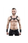 Harnesses / Mister B Chest Harness Saddle Leather Black