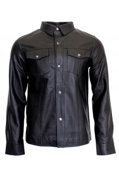 Ingek / Leather Maniacs Hosszúujjú bőr ing
