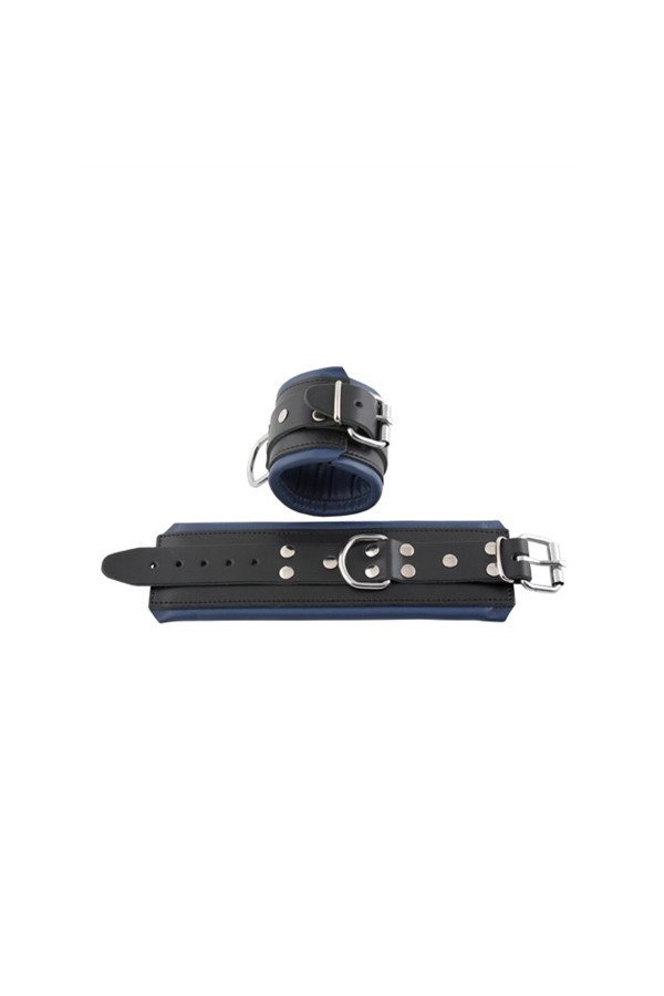 Wrist Restraints / Mister B Leather wrist restraints, color padding
