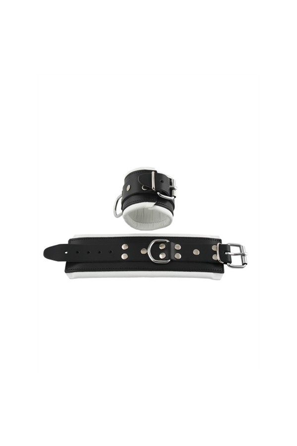 Wrist Restraints / Mister B Leather wrist restraints, color padding
