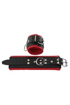 Wrist Restraints / Mister B Leather wrist restraints, color padding