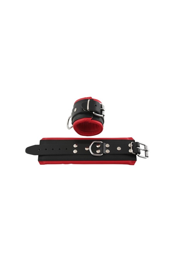 Wrist Restraints / Mister B Leather wrist restraints, color padding