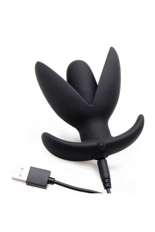 Butt Plugs / Master Series Sprouted 10 Speed Silicone Vibrating Anchor Anal Plug