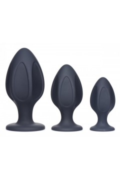 Butt plugok / Master Series Fenék tréning készlet szilikonból