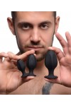 Butt Plugs / Master Series Triple Juicers Silicone Anal Trainer Set