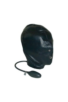 Hoods / Mister B Leather Hood inflatable back