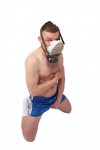 Fej harnessek / Mister B Belakatolható sneaker arc bőr harness