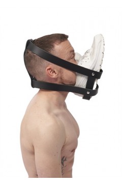 Head Harnesses / Mister B Leather Sneaker Face Harness