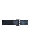 Belts / Mister B Leather Belt Stitched 5 cm - Black