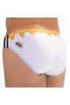 Fürdőnadrágok / Breedweel Honeypot white swimwear