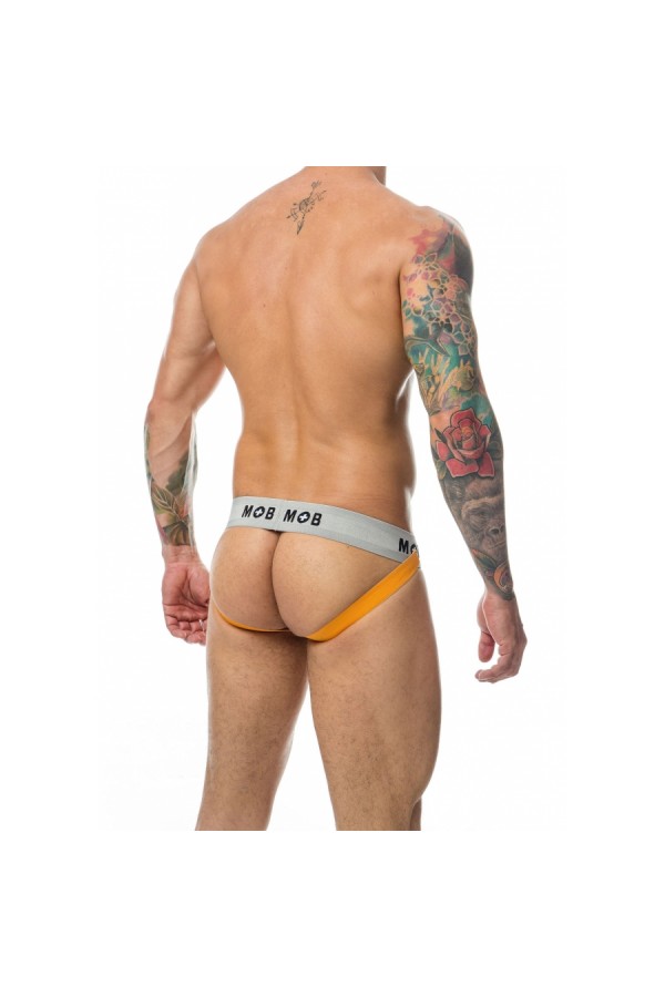 Jocks and Underwear / MOB Eroticwear Classic Jockstrap Black-Orange