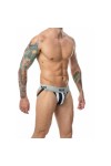 Jocks and Underwear / MOB Eroticwear Classic Jockstrap White-Black