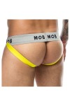 Alsók és jockstrap -ek / MOB Eroticwear Klasszikus jockstrap fehér-sárga