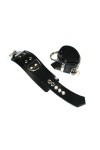 Ankle restraints / BlackStyle Rubber foot restraints, lockable