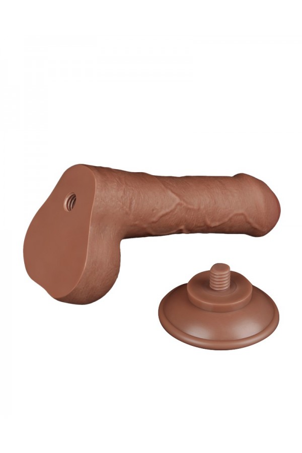 Dildók / Love Toy Sliding Skin 7 dildó barna