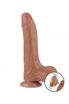 Dildók / Love Toy Sliding Skin 8.5 dildó barna