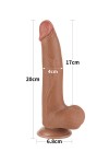 Dildók / Love Toy Sliding Skin 9.5 dildó barna