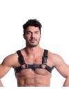 Harnesses / 665 Vegan Bulldog Harness All Black