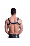 Harnessek / 665 Színes vegán harness kék