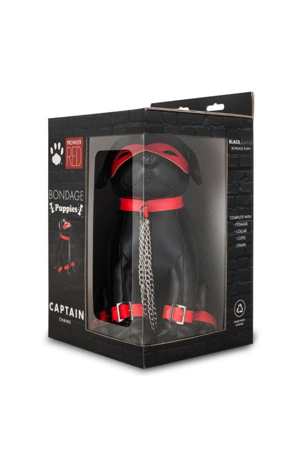 Ajándék és Pride / Prowler Captain Chains faux bdsm kutya fekete