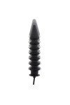 Inflatable Toys / Hidden Desire Expert Ribbed Inflatable Dildo 28 x 6 cm Black