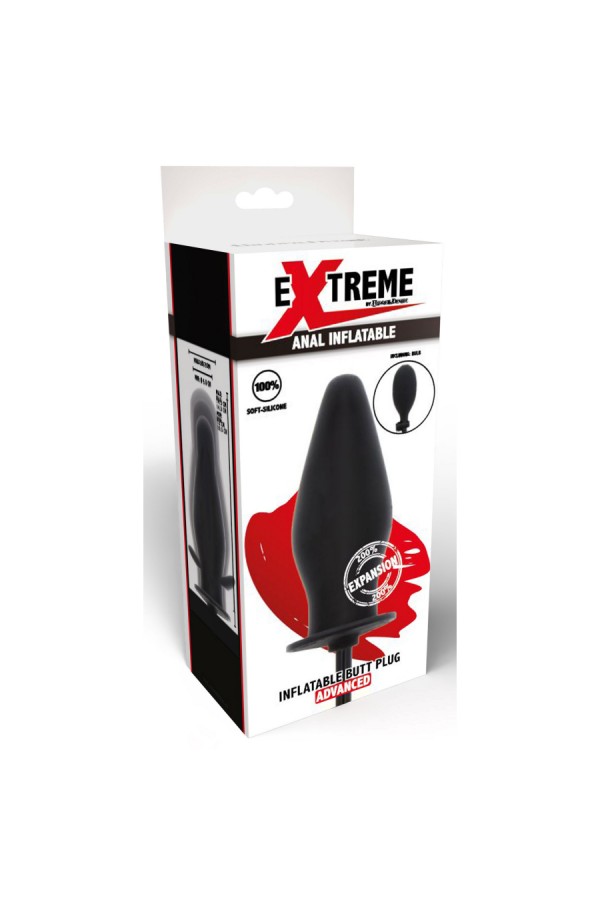 Inflatable Toys / Hidden Desire Advanced Inflatable Butt Plug Black