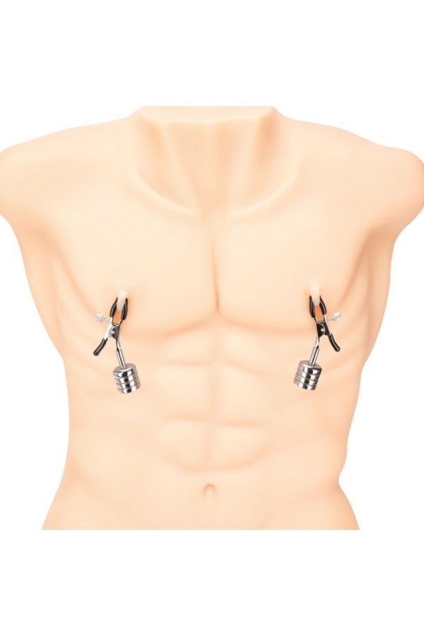 Tit Clamps / Prowler Nipple Clips with Magnetic Weights