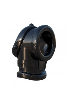 Cock Bondage / Pipedream Fantasy C-Ringz Cock Pipe With Ballstretcher - Black