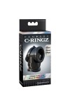 Cock Bondage / Pipedream Fantasy C-Ringz Cock Pipe With Ballstretcher - Black