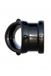 Cock Bondage / Pipedream Fantasy C-Ringz Rock Hard Cock Pipe - Black