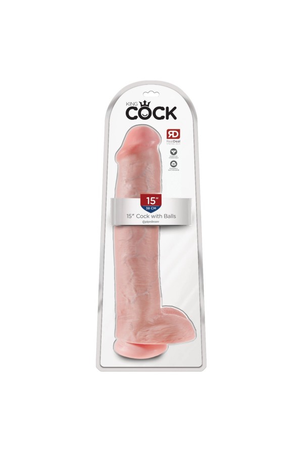 Dildók / Pipedream King Cock Ball 15