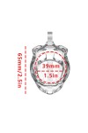 Chastity / Rimba P-Cage PC08 - Penis Cage Transparent
