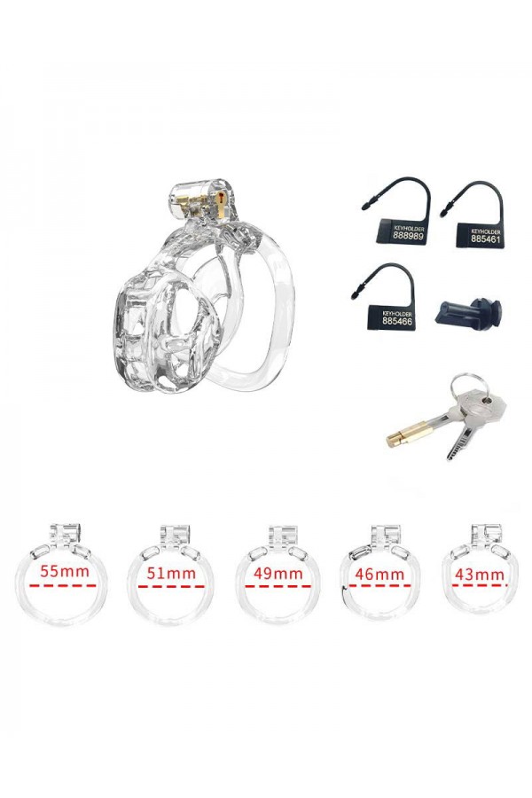 Chastity / Rimba P-Cage PC11 - Penis Cage Transparent