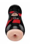Blowjob Toys / Pipedream PDX Elite Vibrating Anal Stroker - Light/Black