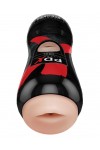 Blowjob Toys / Pipedream PDX Elite Vibrating Oral Stroker - Light/Black