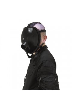 Gasmasks / Men Army Black MSX Smoke Full Visor Gas Mask