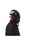 Gasmasks / GasMaster Black MSX Smoke Full Visor Gas Mask