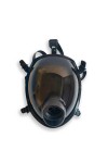 Gasmasks / GasMaster Black MSX Smoke Full Visor Gas Mask