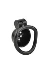 Chastity / CockLock Cage Round Lock 4 x 3.5 cm Black
