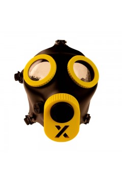 Gasmasks / XTRM Heavy YELLOW Rubber Mask