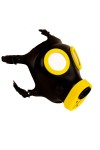 Gasmasks / XTRM Heavy YELLOW Rubber Mask