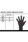Caps and Gloves / Mister B Leather fingerless gloves