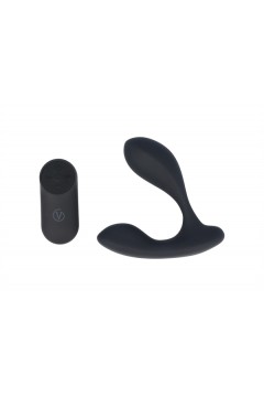 Male G-spot massage / Virgite P5 Prostate Vibrator with Remote Control