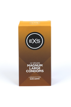 Kondomok / EXS Condoms 12 darabos Magnum XL óvszer