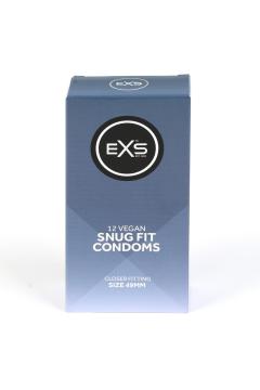 Kondomok / EXS Condoms 12 darabos Snug Fit óvszer
