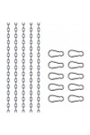 Accessories / Black Dream Chain and carabiner set (5 point sling)