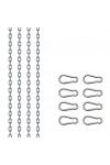 Accessories / Black Dream Chain and carabiner set (4 point sling)