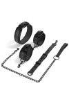 Suspension / BDSMaster Black Neck and Wrist ties