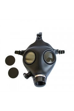 Gasmasks / GasMaster Alien Gas Mask Polarized Lenses + Metal Eye Caps